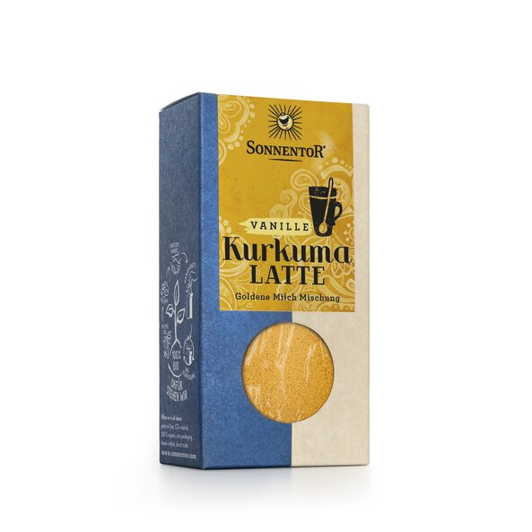 Sonnentor Bio Kurkuma Vanille Latte Goldene Milch Mischung 60g
