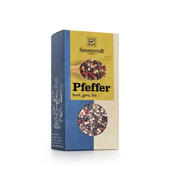 Sonnentor Bio Pfeffer bunt ganz 50g