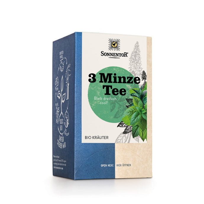 Sonnentor Bio 3 Minze Tee 21,6g