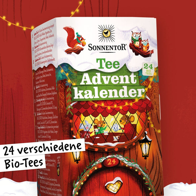 Sonnentor Bio Adventkalender Tee 24verschiedene Tees 38,9g