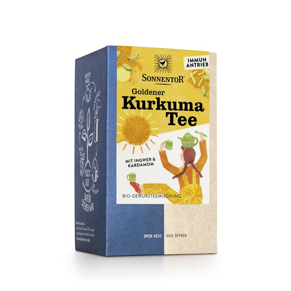 Sonnentor Bio Goldener Kurkuma Tee 36g
