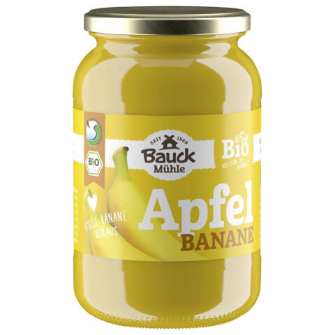 Bauckhof Bio Apfel-Bananenmus ungesüßt 360g