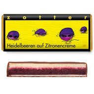 Zotter Bio Heidelbeeren auf Zitronencreme 70g