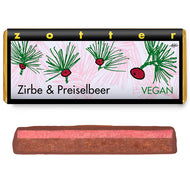 Zotter Bio Zirbe + Preiselbeer Schokolade 70g