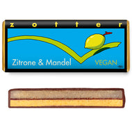 Zotter Bio Zitrone & Mandel Schokolade vegan 70g
