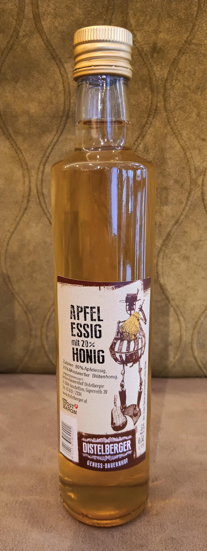 GenussBauernhof Distelberger Apfel Essig mit 20% Honig 500ml