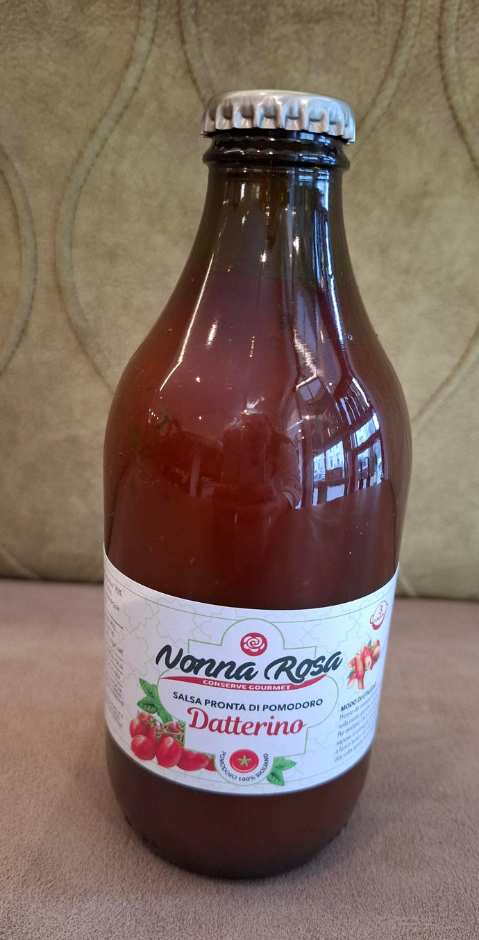 Nonna Rosa Salsa Pronta di pomodoro Datterino fertige Tomatensauce mit Datteltomaten 330g