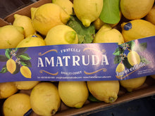 Lade das Bild in den Galerie-Viewer, Fratelli Amatruda Amalfi Coast Original Amalfi Zitronen unbehandelt p. Stück
