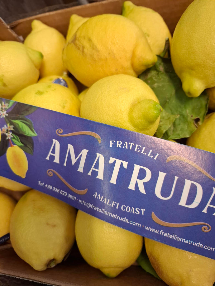 Fratelli Amatruda Amalfi Coast Original Amalfi Zitronen unbehandelt p. Stück