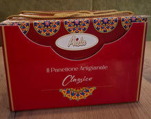 Lade das Bild in den Galerie-Viewer, Aida Panettone Artigianale Classico Klassischer sizilianischer handgemachter Panettone mit Mandeln und kandierten Zitrusfrüchten  1100g
