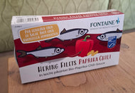 Fontaine Bio Premium Hering Filets Paprika Chili 200g