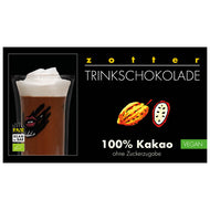 Zotter Bio Trinkschokolade 100% Kakao ohne Zuckerzugabe 110g
