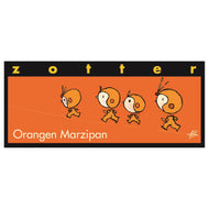Zotter Bio Orangen Marzipan Schokolade 70g