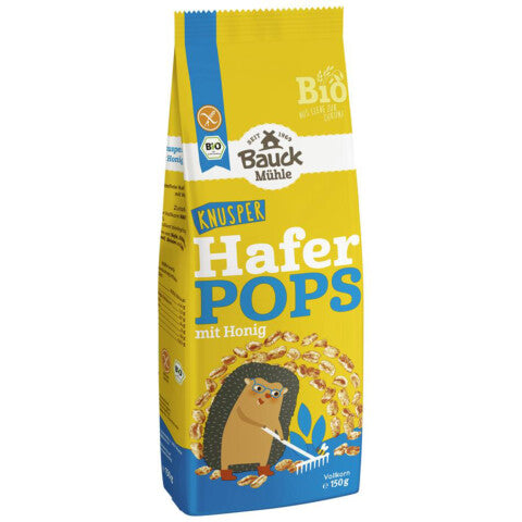 Bauckhof Bio Knusper Haferpops mit Honig 150g