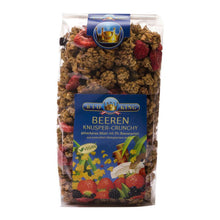 Lade das Bild in den Galerie-Viewer, BIO KING Crunchy Beeren 375g
