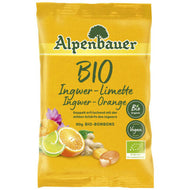 Alpenbauer BIO Ingwer-Limette/-Orange-Zuckerl 90 g