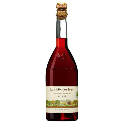 Manufaktur Jörg Geiger Bio Rot alkoholfrei prickelnd Apfel-Aronia-Mädesüß 750ml