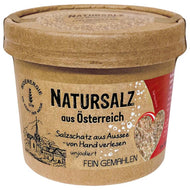 Bio Natursalz aus Österreich Salzschatz aus Aussee von Hand verlesen unjodiert fein gemahlen 150g
