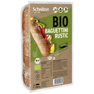 Schnitzer Bio 2x Baguette Rustic gluten-,laktose-, palmölfrei 320g