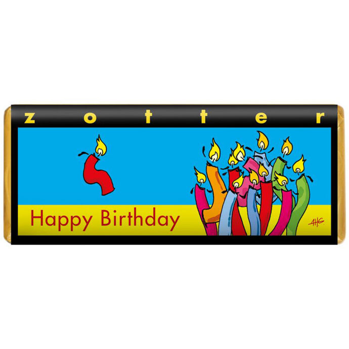 Zotter Bio Happy Birthday 70g