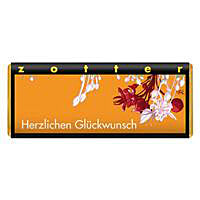 Zotter Bio Herzlichen Glückwunsch 70g