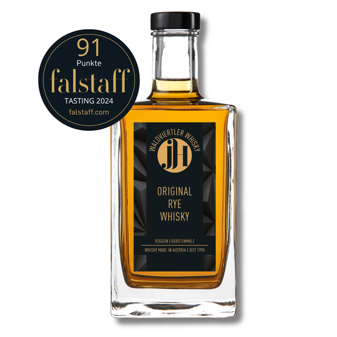 Waldviertler Whisky Original Rye Whisky Roggen/Gerstenmalz 500ml