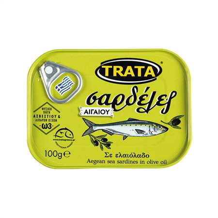 Trata Sardinen aus der Ägais in Olivenöl 100g