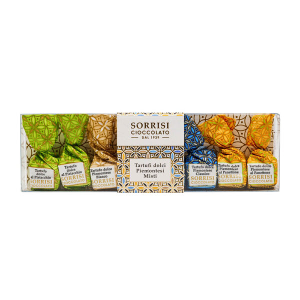 Sorrisi Cioccolato Gemischte Premium Trüffelpralinen aus dem Piemont 104g