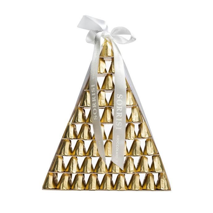 Boella&Sorrisi Gianduiotti Pyramide Milchschokolade mit Gianduia Haselnüssen