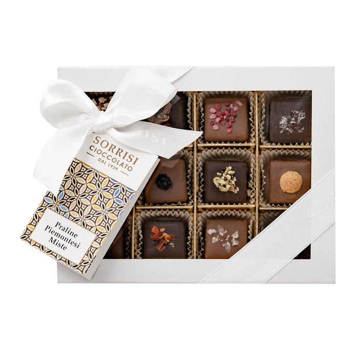 Sorrisi Cioccolato Feinste gemischte Nougatpralinen aus dem Piemont 150g