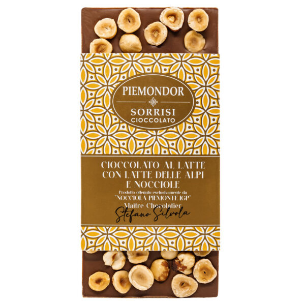 Boella&Sorrisi Piemondor Bergmilchschokolade mit Haselnüssen 100g