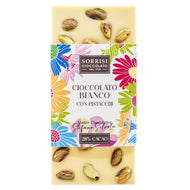 Boella&Sorrisi Weiße Schokolade mit Pistazien 80g
