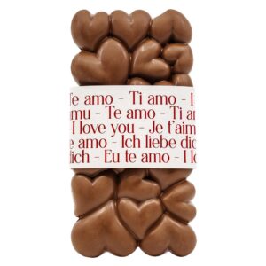 Boella&Sorrisi Tafel Milchschokolade aus Herzen 100g