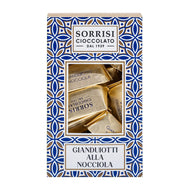 Sorrisi Cioccolato Gianduiotti alla nocciola Weiße Schokolade Pralinen mit Haselnussstücken 200g