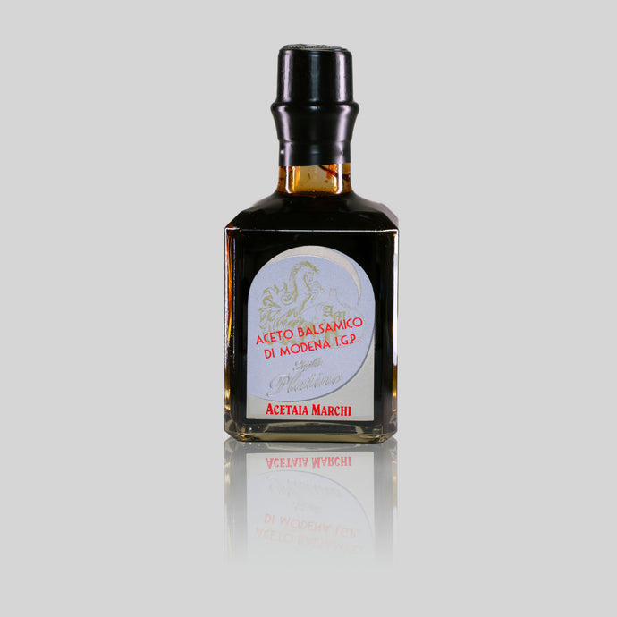 Acetaia Marchi Aceto Balsamico di Modena I.G.P. Sigillo Platino Platinum Plakette 250ml