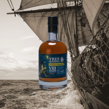 Tres Hombres Barbados Classic 8years in Bourbon casks Ed. No.65 41% 500ml