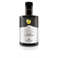 Romano Premium aromatisiertes Olivenöl mit Zitrone – „Olio e Limone“ aus Sizilien 250ml