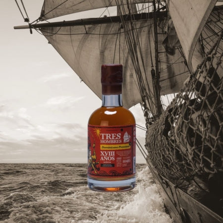 Tres Hombres Dominicano Premium 18 years solera Ed. No. 67 43% 200ml