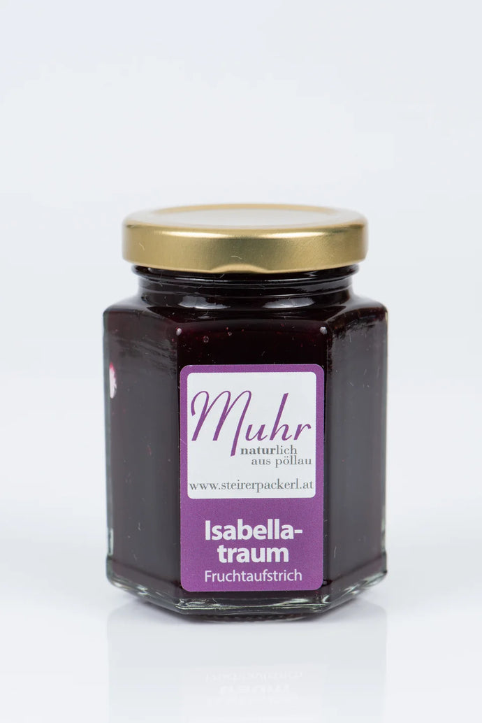 Muhr Naturlich aus Pöllau Fruchtaufstrich Isabella-Traube 200g