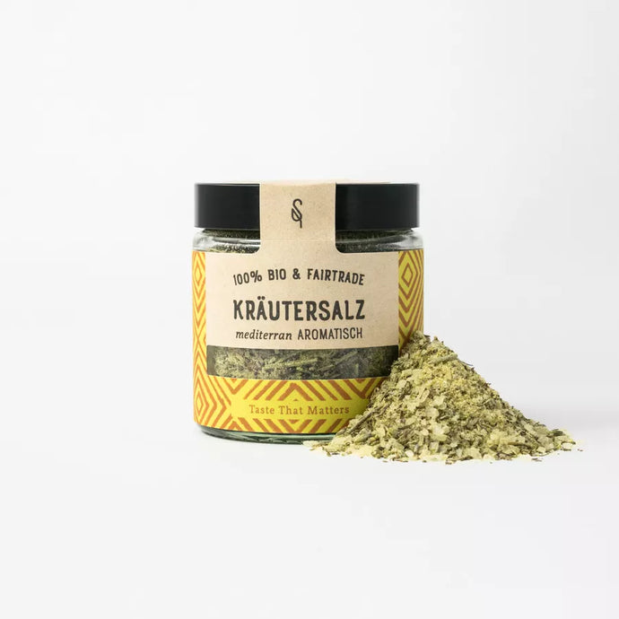 Soul&Spice BIO Kräutersalz Méditerranée 120ml Glas