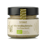 Krispel BIO Wollschwein Verhackert im Glas 180g