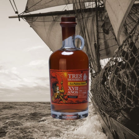 Tres Hombres La Palma Suave 17 years Ron Tradicionál 40% Ed.No.63 700ml