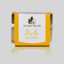 Lade das Bild in den Galerie-Viewer, Acetaia Marchi Perle al Limone Zitronen Perlen mit Zitronensaft 50g

