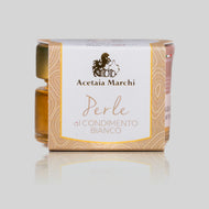 Acetaia Marchi Perle all' Aceto Balsamico di Modena IGP bianco Perlen mit weißem Balsamico 50g