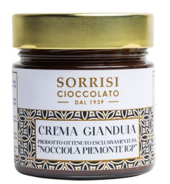 Boella&Sorrisi Crema Gianduia feine Haselnusscreme mit Piemonteser Haselnuss 220g