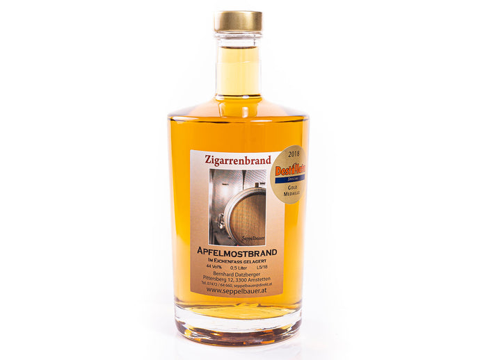 Seppelbauer Zigarrenbrand Apfelmostbrand in Barrique gelagert 500ml