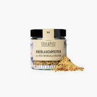 Soul&Spice BIO Gourmet Knoblauchpfeffer mit Röstzwiebeln & Kräutern 70g