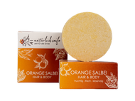 Natürlich Seife Orange & Salbei Hair & Body 60g