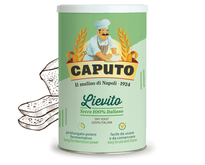 Caputo Lievito secco Trockenhefe mit hoher Aktivität für Pizza, Focaccia oder Süßes 100g