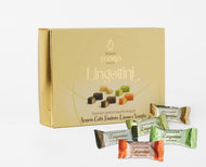 Di Iorio Lingottini Box Orange, Kaffee, Zartbitter, Zitrone, Vanille und Pistazie 200g